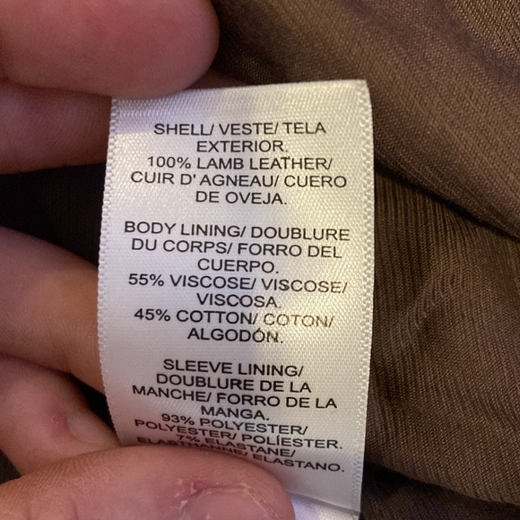 Lucky Brand Leather Jacket - Picture 6 of 7